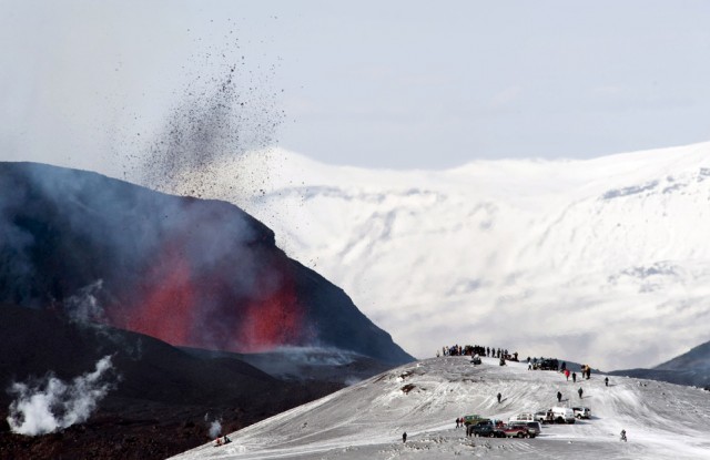 Top 10 pictures of the Icelandic volcano
